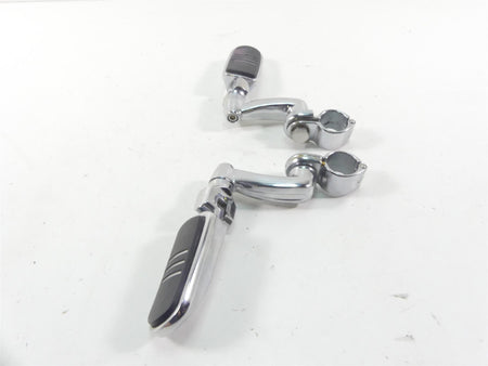 2012 Harley Touring FLHX Street Glide Adjustable Chrome Highway Foot Peg Set {{ shop.shopifyCountryName }} - Mototech271