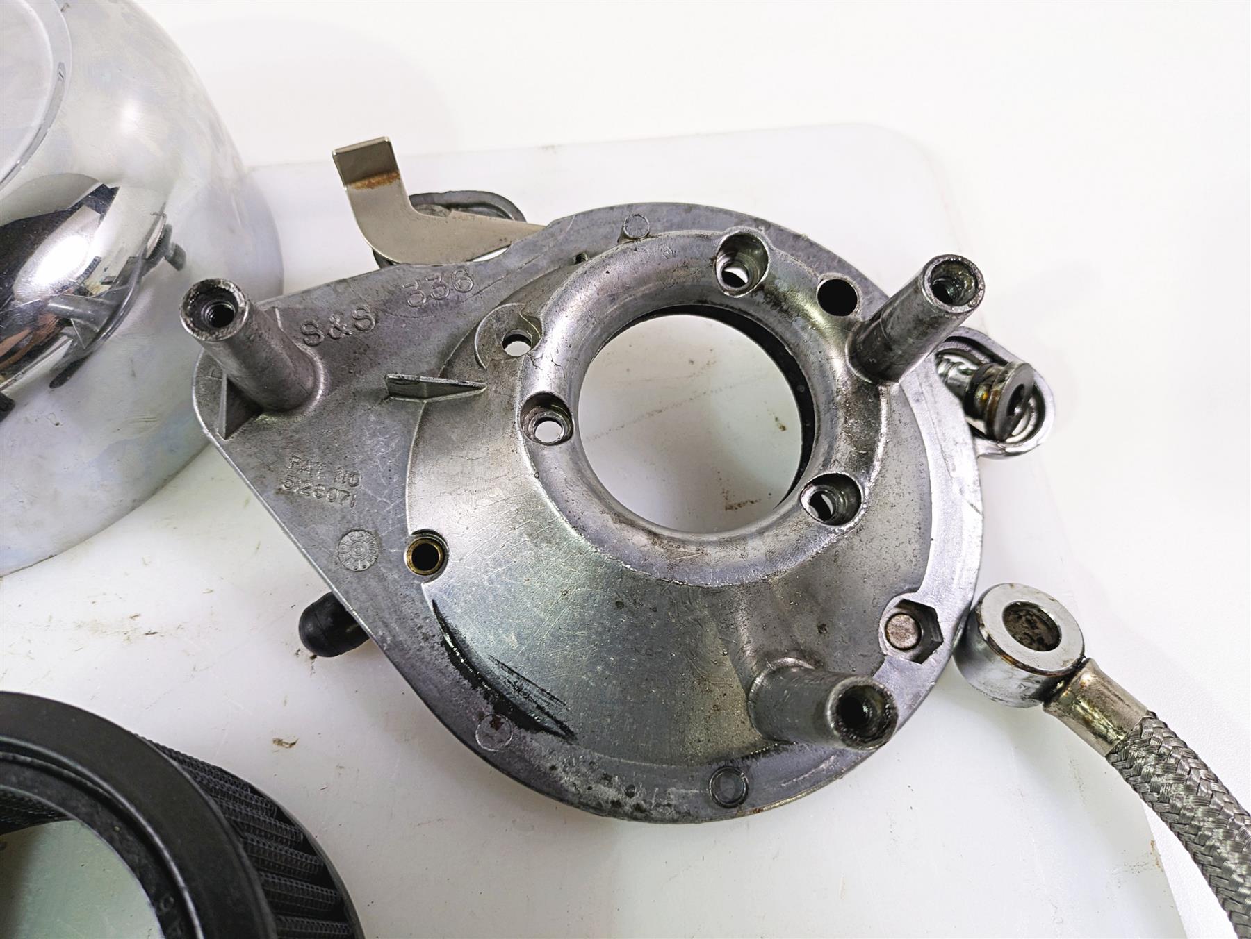 2002 Indian Spirit Deluxe Air Cleaner Breather Filter Set 07-809 07-800 {{ shop.shopifyCountryName }} - Mototech271