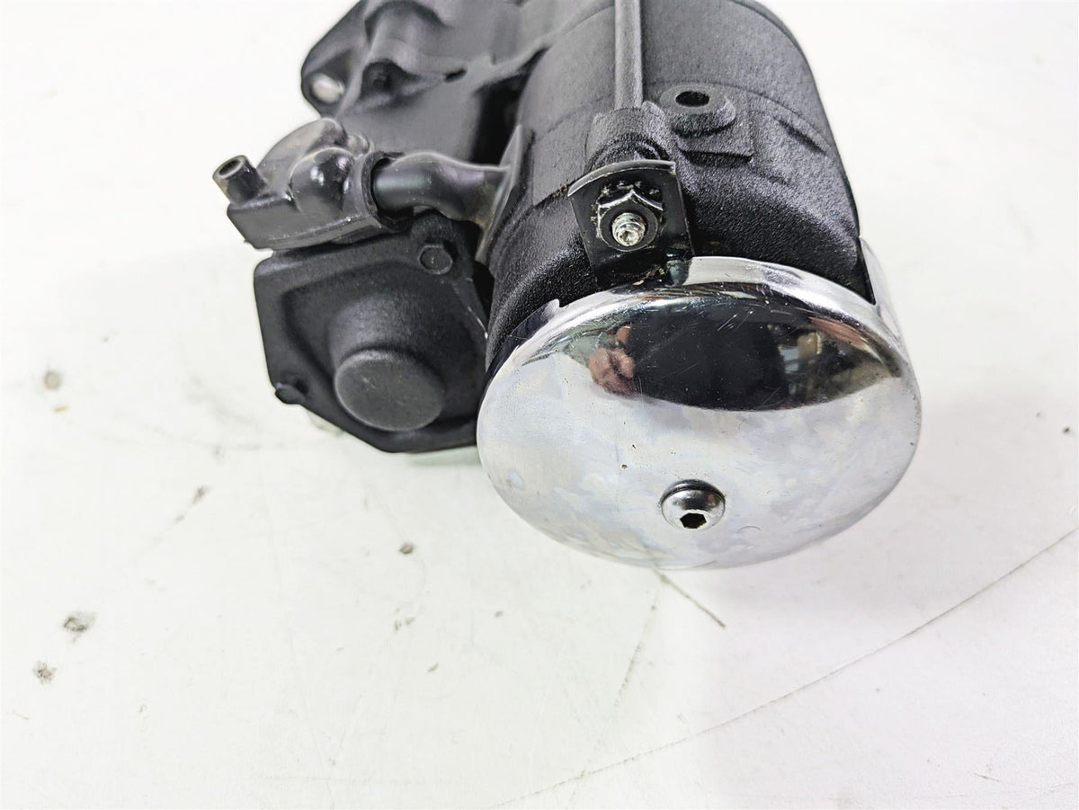 2004 Harley Softail FLSTF Fat Boy Engine Starter Motor + Cover 31612-09 {{ shop.shopifyCountryName }} - Mototech271