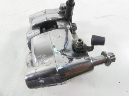 2009 Harley FXDL Dyna Low Rider Front Chrome Pitted Brake Caliper 44046-08 {{ shop.shopifyCountryName }} - Mototech271
