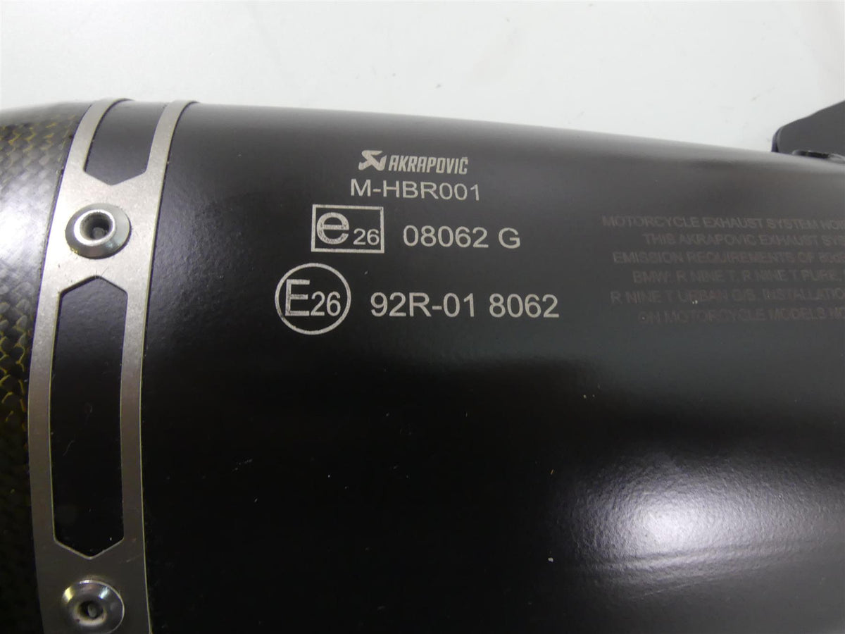 2017 BMW RnineT Racer K32 Akrapovic Slip On Exhaust Pipe Muffler 77112455702 {{ shop.shopifyCountryName }} - Mototech271