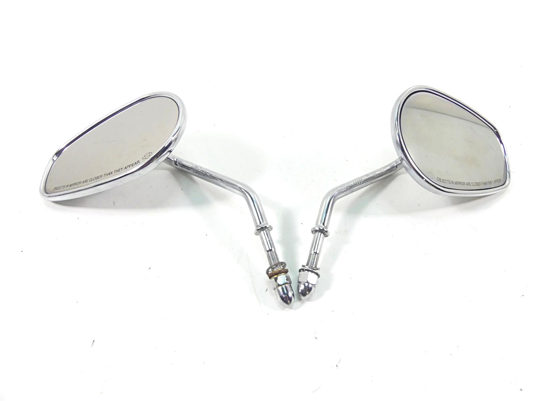2004 Harley Touring FLHTCUI Electra Glide Rear View Chrome Mirror Set 91845-03B {{ shop.shopifyCountryName }} - Mototech271