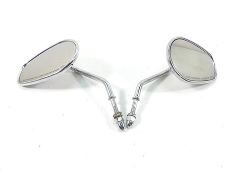 2004 Harley Touring FLHTCUI Electra Glide Rear View Chrome Mirror Set 91845-03B {{ shop.shopifyCountryName }} - Mototech271