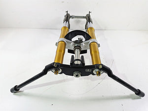 2005 Kawasaki ZX12R Ninja Full Front End Fork Leg Triple Tree Set 44075-0017 | Mototech271
