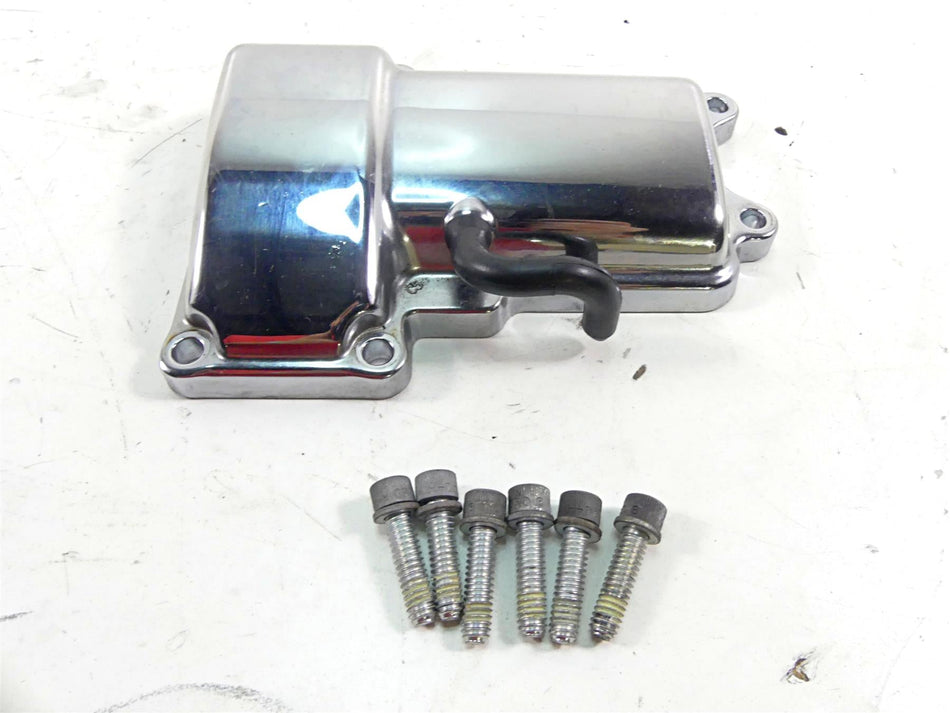 2011 Harley Touring FLTRX Road Glide Transmission Top Chrome Cover 34471-06A {{ shop.shopifyCountryName }} - Mototech271