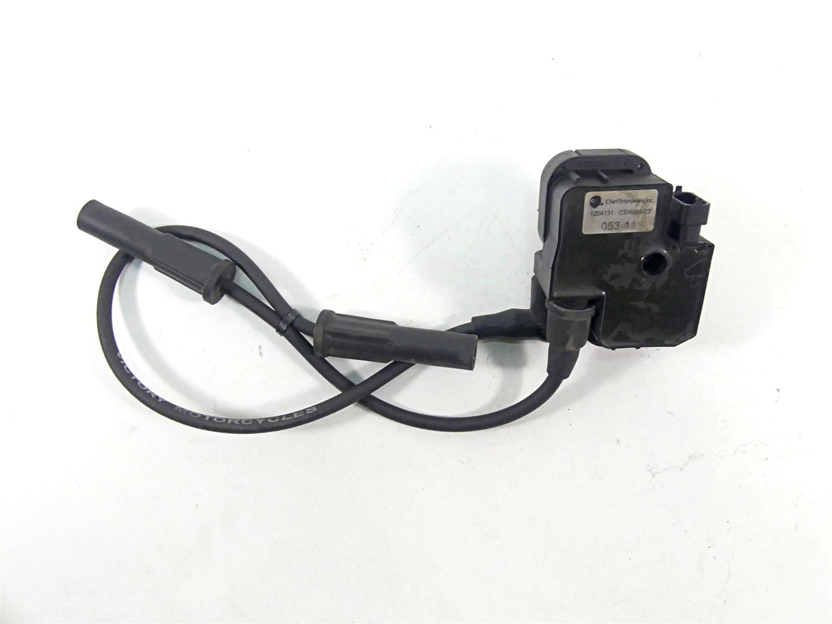2011 Victory Cross Country Ignition Coil + Wires & Plugs Set 4010425 2876049 {{ shop.shopifyCountryName }} - Mototech271