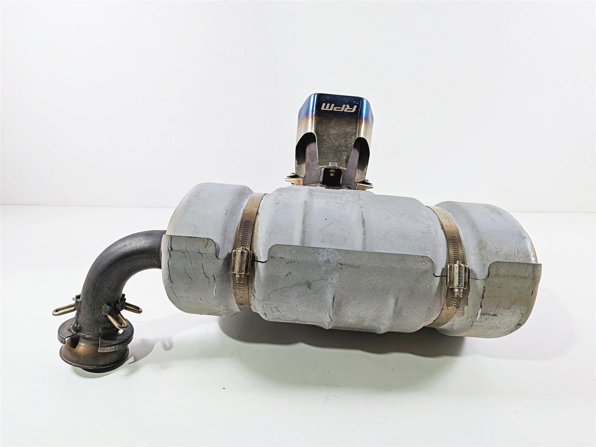 2022 Can Am Maverick X3 XRC Turbo RR 72" Exhaust Pipe Silencer Muffler 707602827-Mototech271