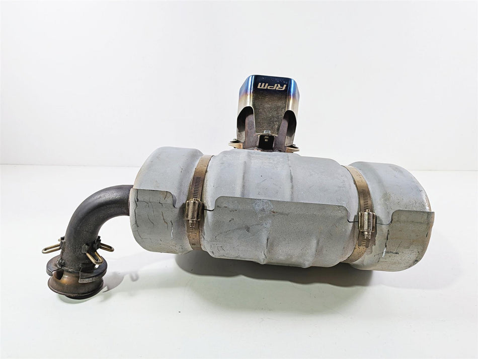 2022 Can Am Maverick X3 XRC Turbo RR 72" Exhaust Pipe Silencer Muffler 707602827-Mototech271
