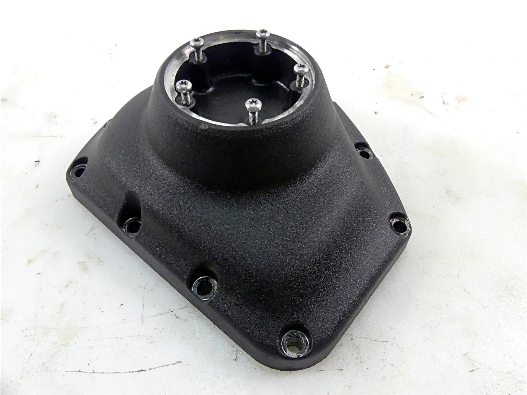 2017 Harley Dyna FXDB Street Bob Cam Cover Wrinkled Black 25362-01 {{ shop.shopifyCountryName }} - Mototech271