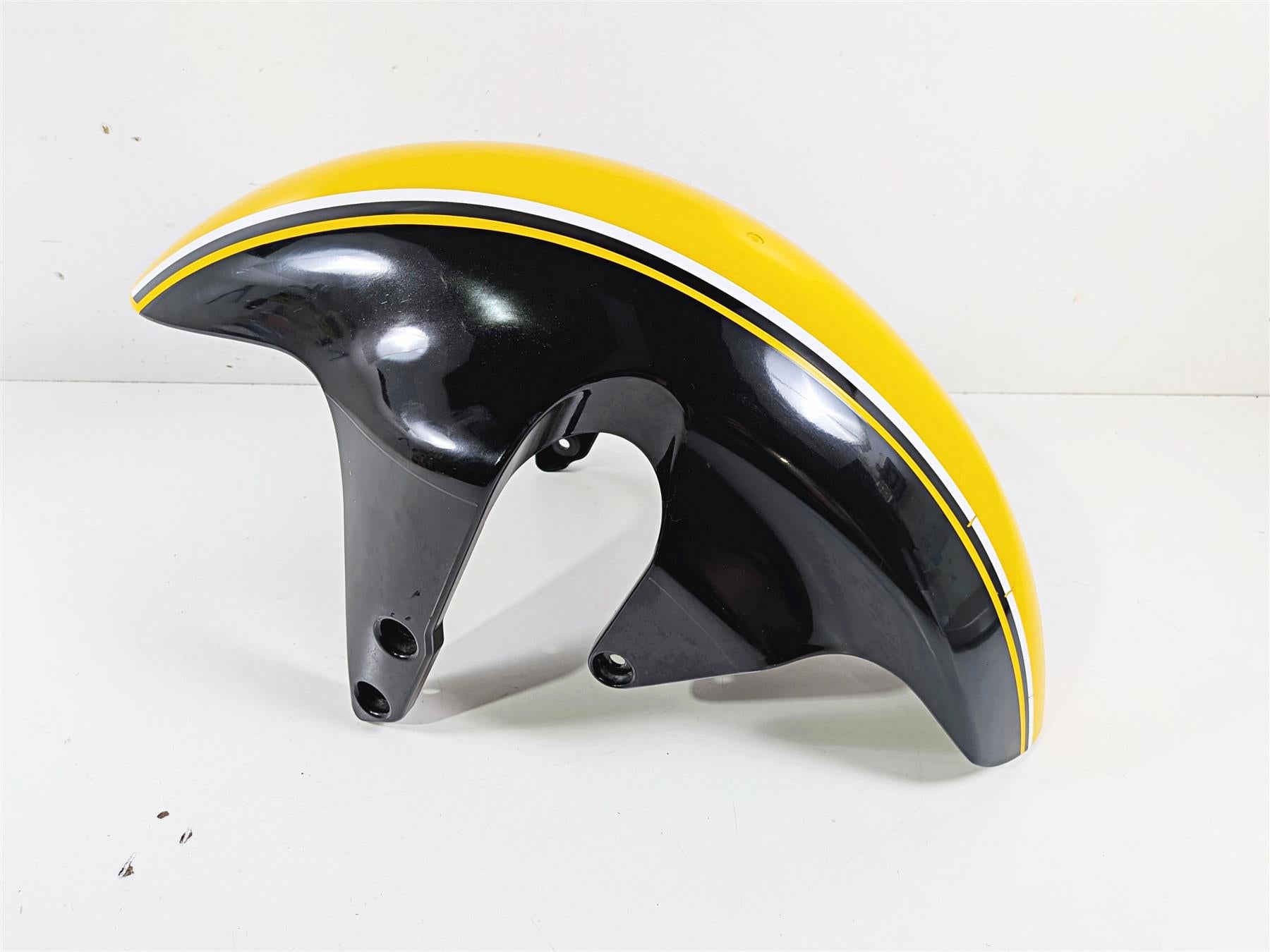 2014 Suzuki M109R VZR1800 Boulevard Front Fender Yellow Black 53110-48G60 {{ shop.shopifyCountryName }} - Mototech271