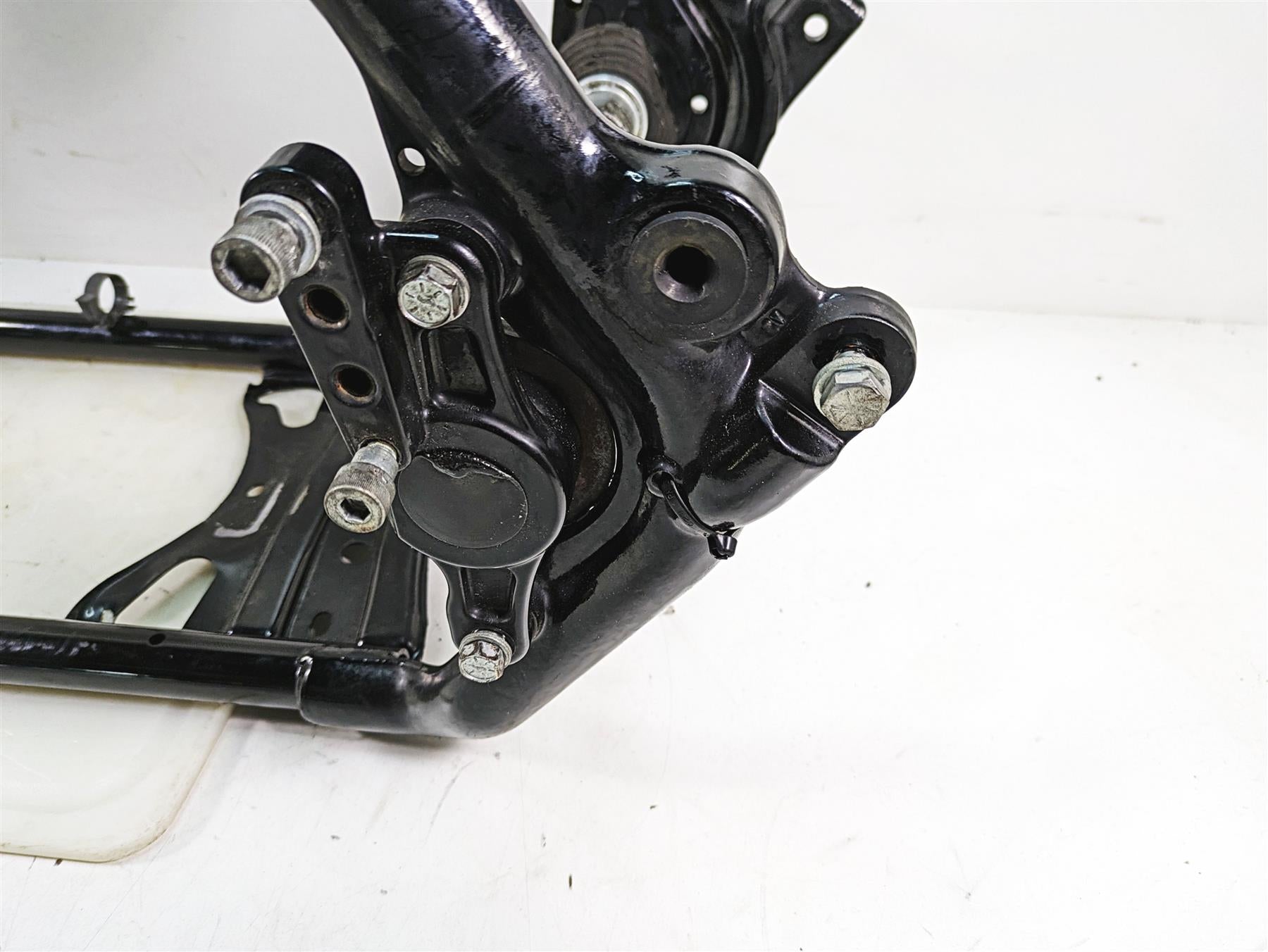 2011 Harley Touring FLHR Road King Straight Main Frame Chassis With Clean Texas Title - 47900-11BHP {{ shop.shopifyCountryName }} - Mototech271