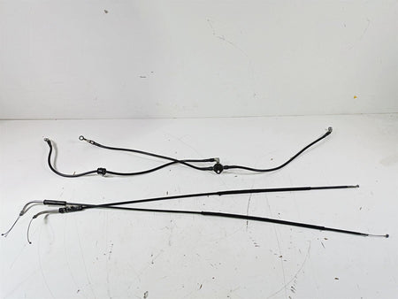 2015 Harley FXDL Dyna Low Rider Tall Bars Throttle Cable & Brake Line {{ shop.shopifyCountryName }} - Mototech271