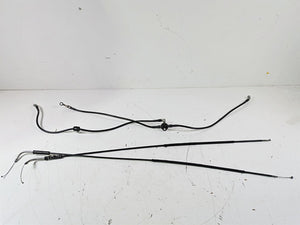 2015 Harley FXDL Dyna Low Rider Tall Bars Throttle Cable & Brake Line | Mototech271