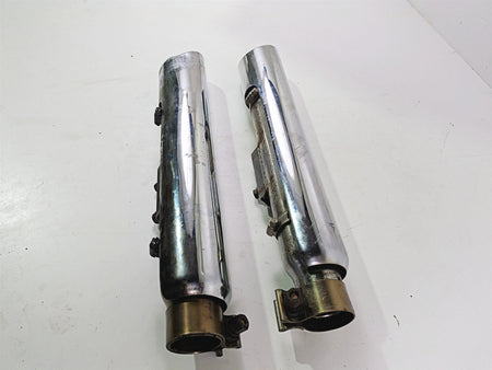 2017 Harley Softail Heritage Classic FLSTC Vance Hines Slash Cut Slip On Pipes 0740RC {{ shop.shopifyCountryName }} - Mototech271
