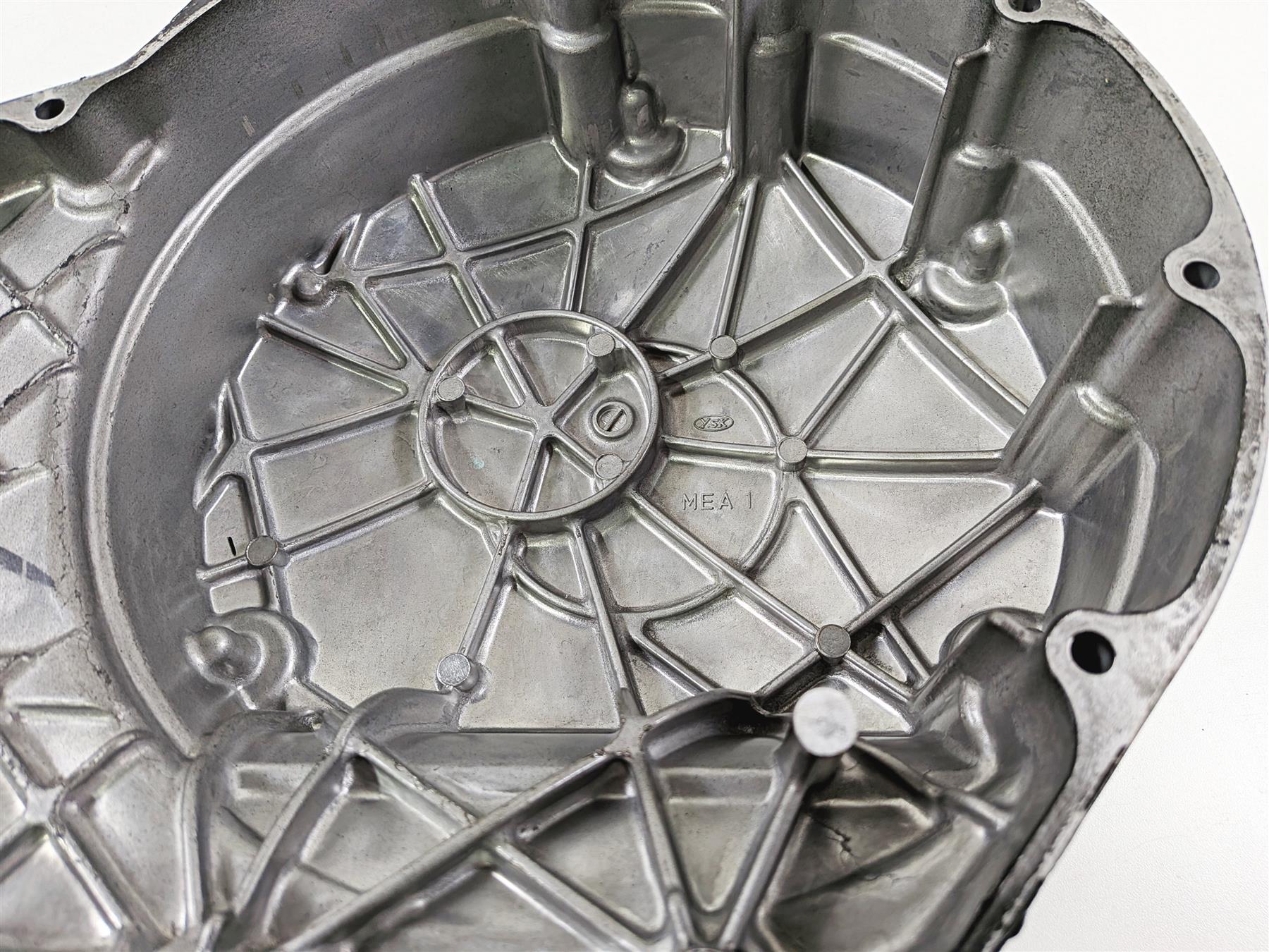 2010 Honda VT1300 CR Stateline Right Side Engine Clutch Cover 11331-MFY-A00 {{ shop.shopifyCountryName }} - Mototech271
