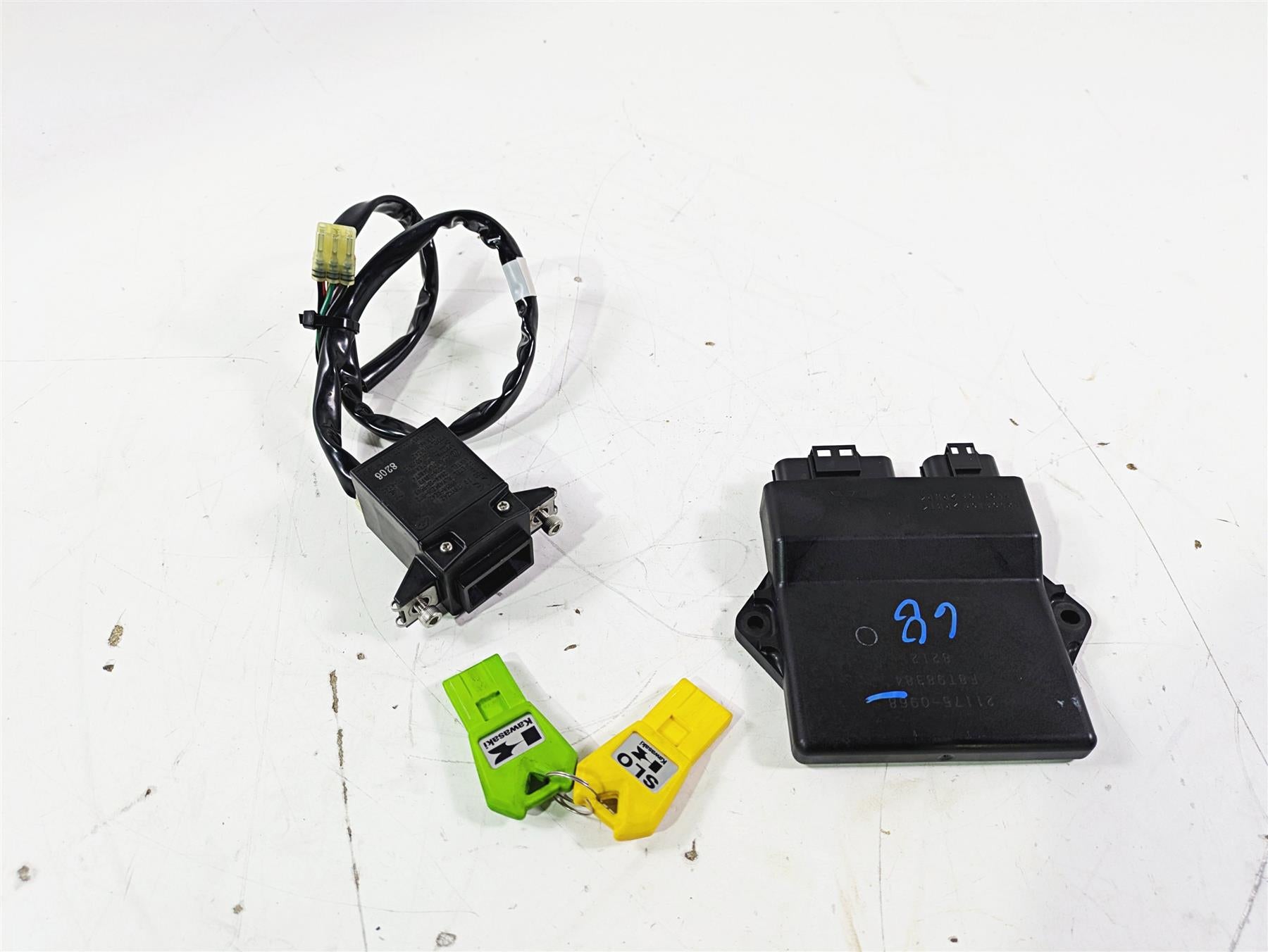 2018 Kawasaki STX-15F Jetski Cdi Ignition Switch Key Immobilizer 21175-0968 | Mototech271