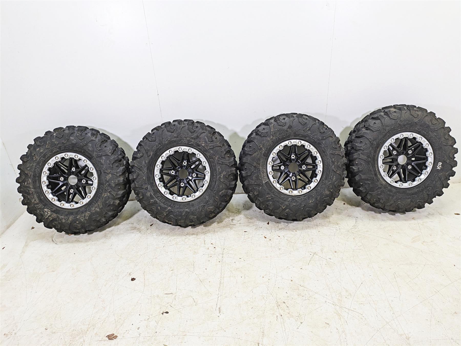 2021 Kawasaki Teryx KRX KRF 1000 31x10 R15 Maxxis Wheel Tire Set 43058-0706 | Mototech271