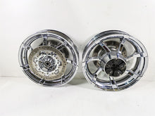 Load image into Gallery viewer, 2011 Harley Touring CVO E-Glide Front Rear Agitator Chrome Wheel Set 47957-10 | Mototech271
