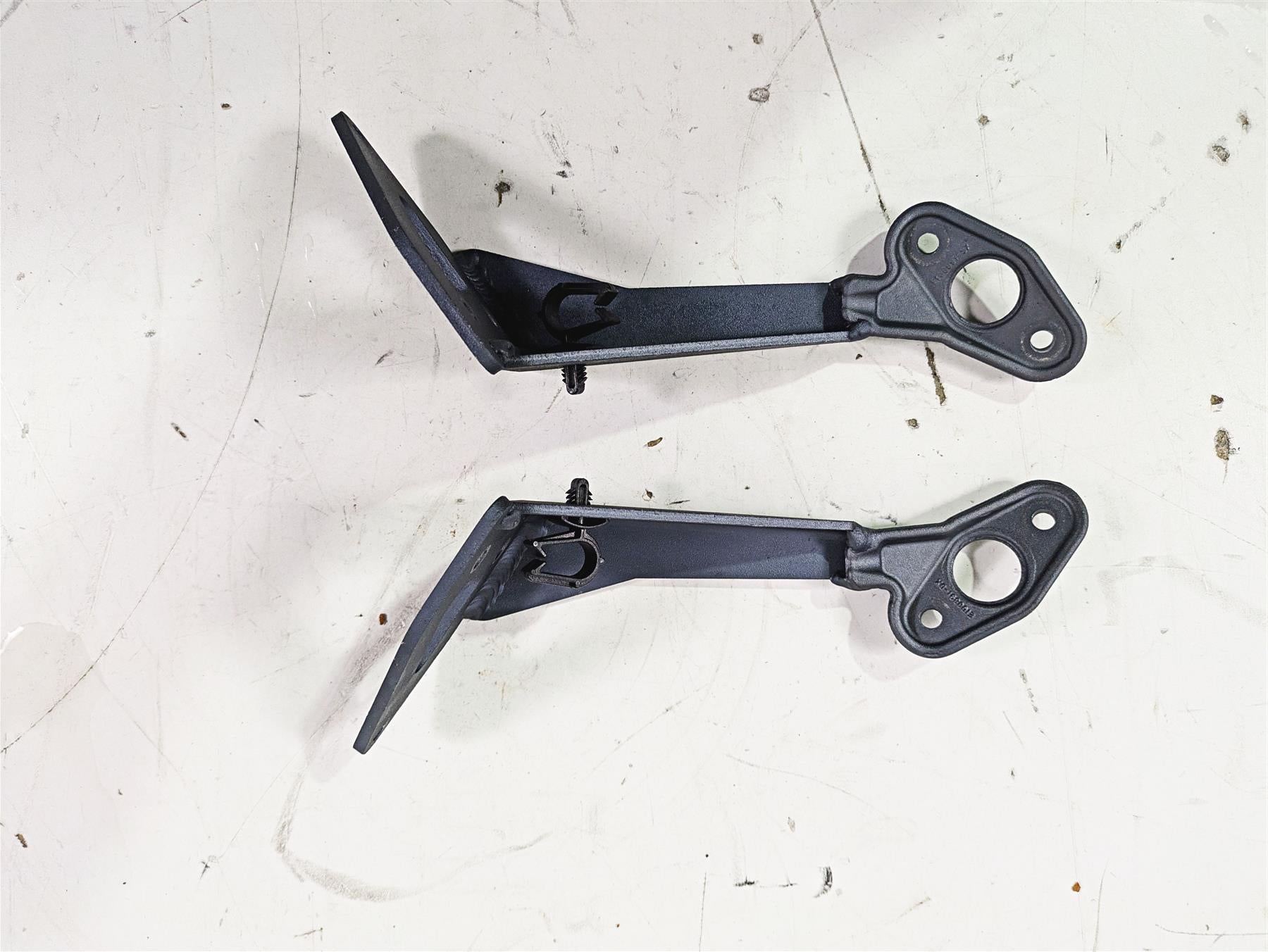 2008 Aprilia RSVR 1000 Factory Mirror Support Bracket Set AP8134766 AP8146506 {{ shop.shopifyCountryName }} - Mototech271