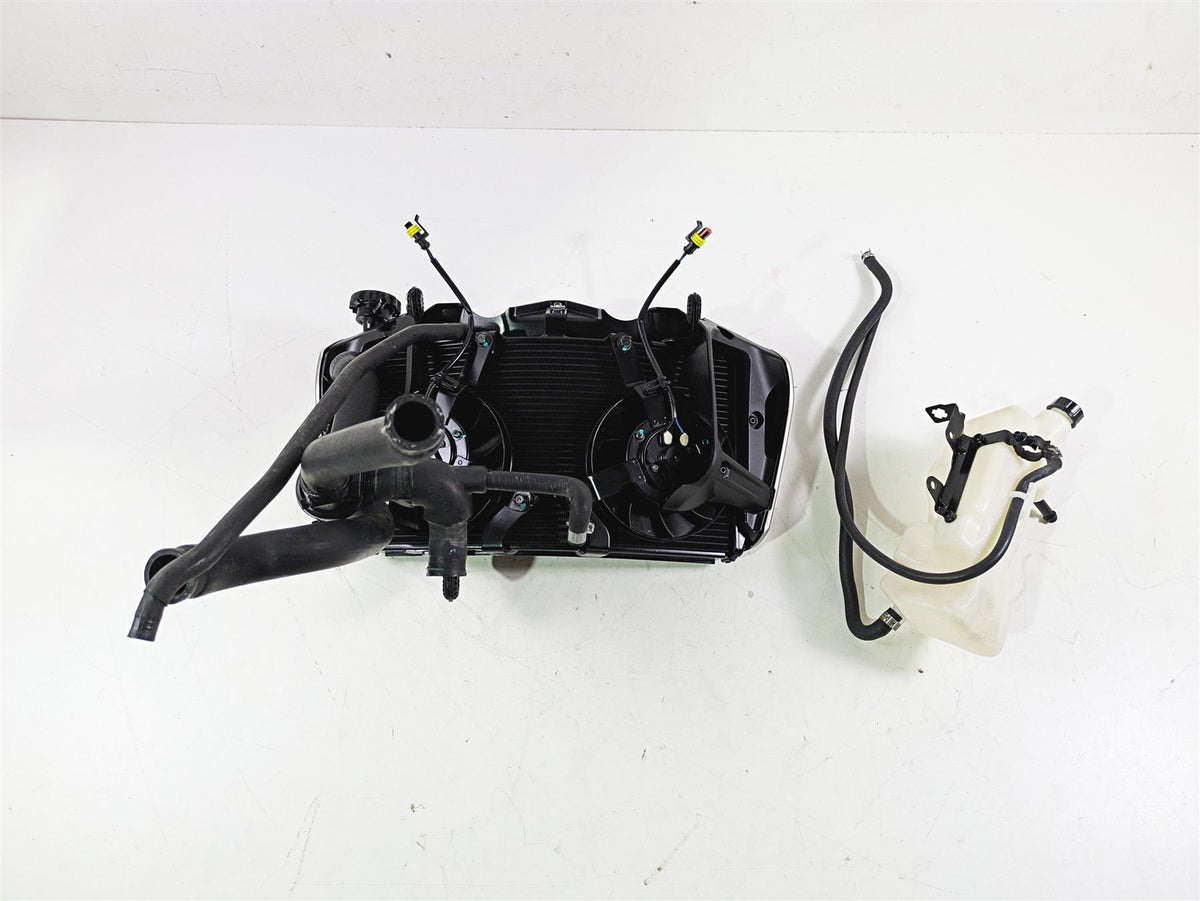 2016 Ducati Monster 1200 S Radiator Fan Hoses Reservoir & Covers 54841025A {{ shop.shopifyCountryName }} - Mototech271