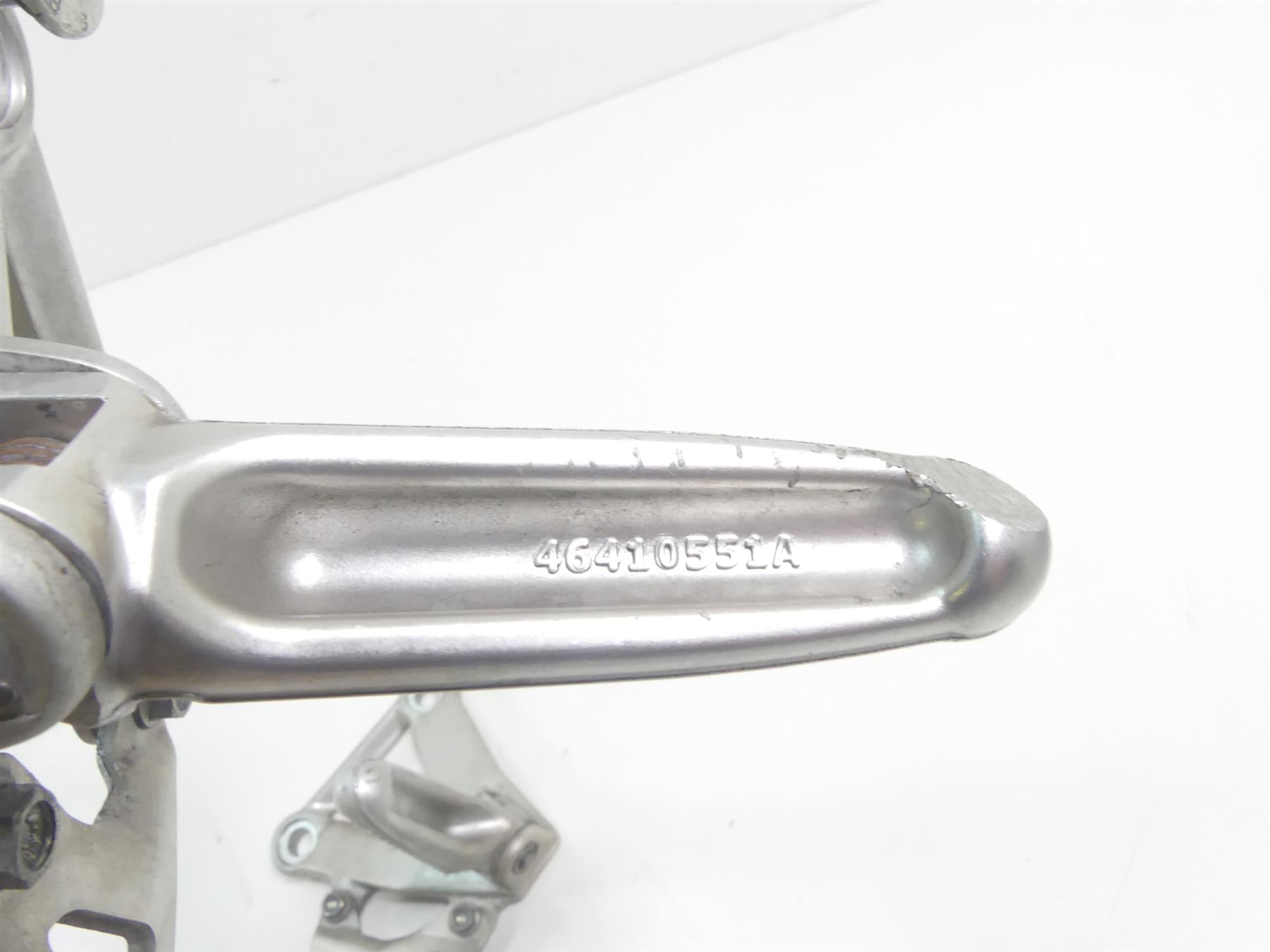 2008 Ducati 1098 S Front Driver Rider Footpeg Foot Peg Set 82411231A 82411221A {{ shop.shopifyCountryName }} - Mototech271