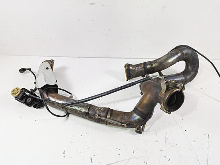2015 Ducati Panigale 1299 S Exhaust Header & Servo Set 57014452A 57114423B {{ shop.shopifyCountryName }} - Mototech271