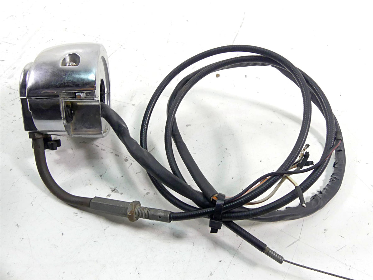 Harley Davidson Sportster Dyna Softail V Rod Chrome Left Right Control Switch Set {{ shop.shopifyCountryName }} - Mototech271
