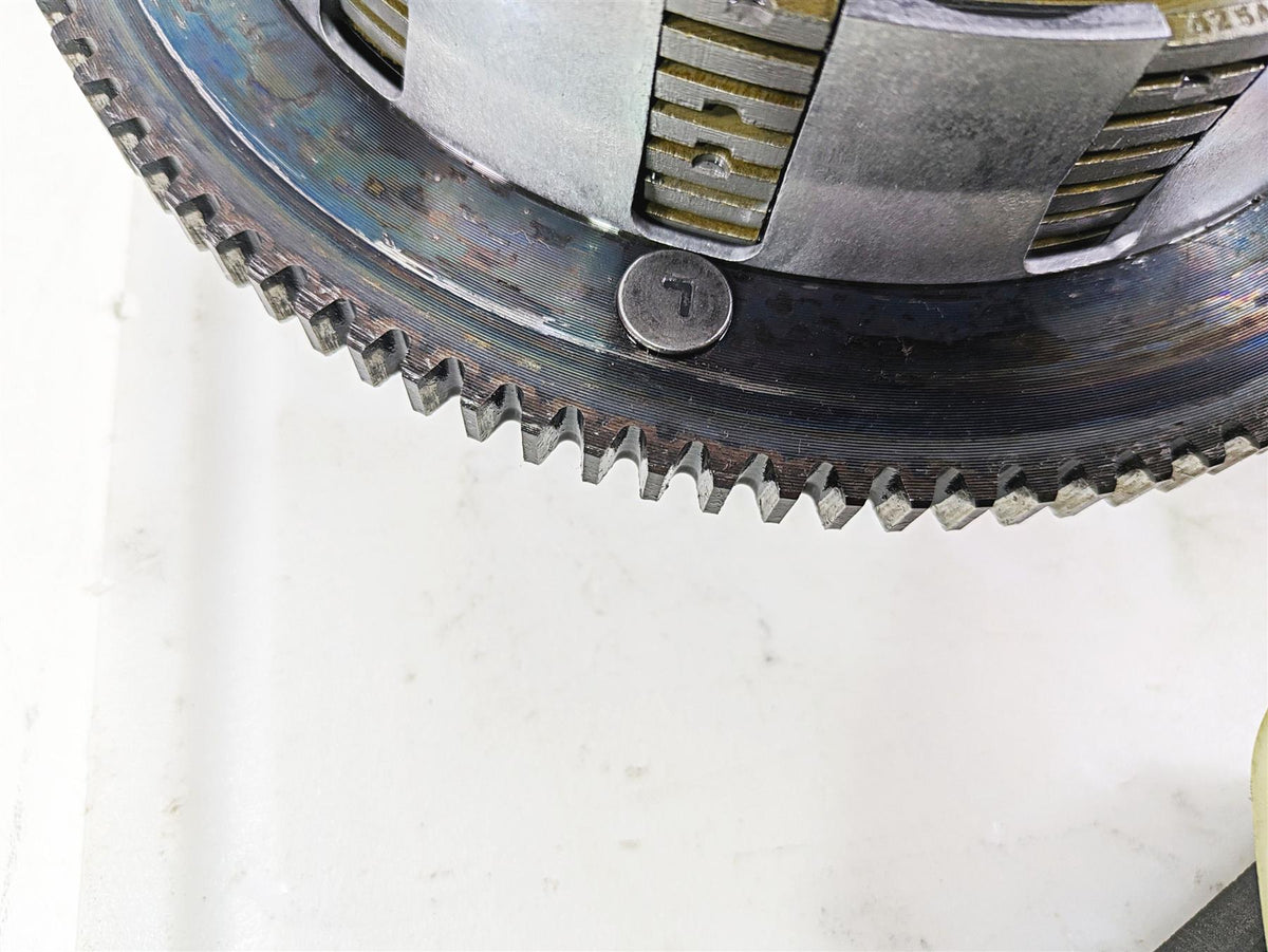 2005 Harley Softail FLSTFSE CVO Fat Boy Primary Drive Clutch Kit 37707-98A {{ shop.shopifyCountryName }} - Mototech271