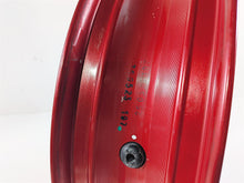Load image into Gallery viewer, 2024 Suzuki GSXR600 Straight Front Wheel Rim Red 17x3.5 54111-14J00
