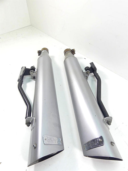 2013 Harley VRSCF Muscle Vrod Vance Hines Exhaust Slip On Muffler Set 1801-0343 {{ shop.shopifyCountryName }} - Mototech271