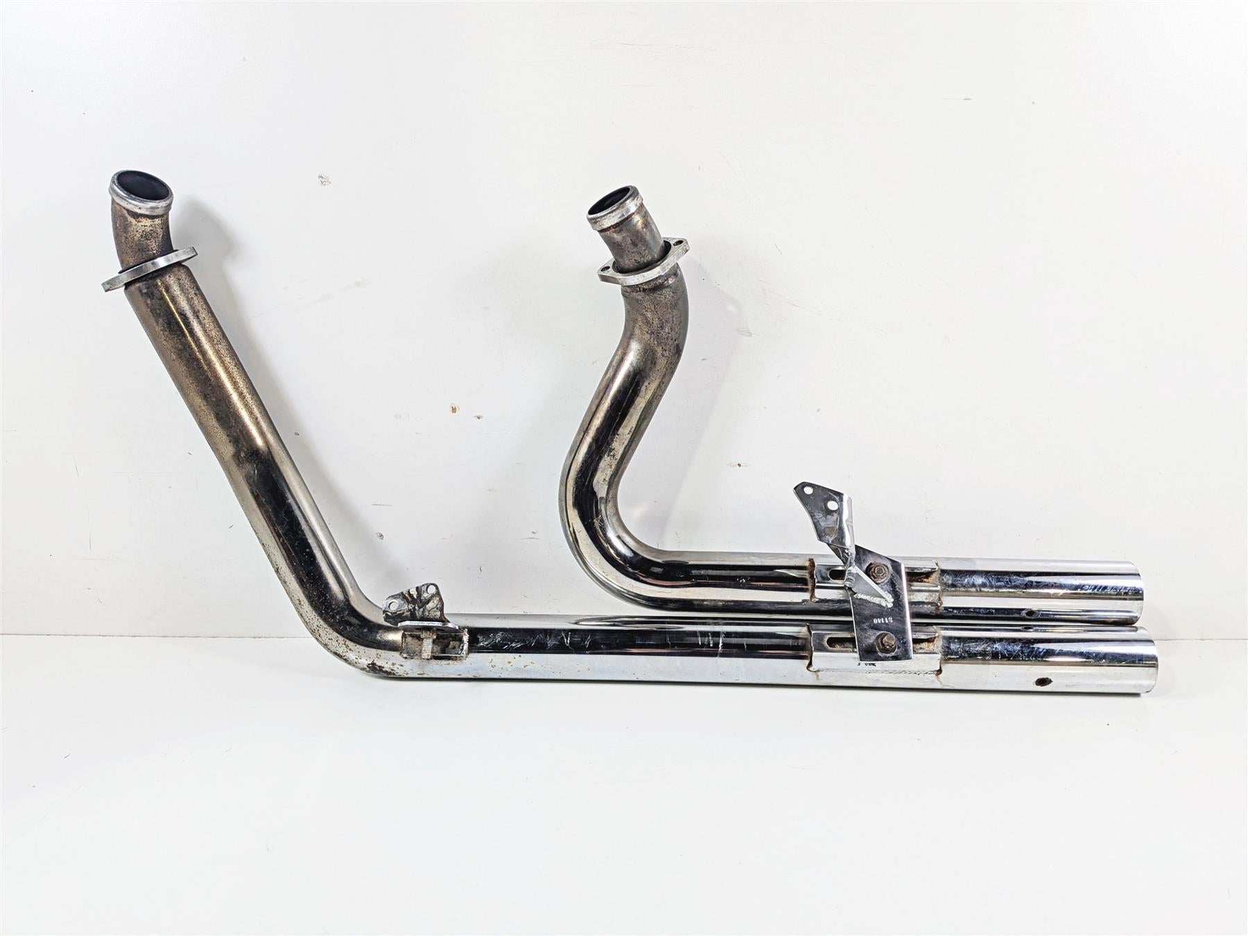 1998 Harley Dyna FXDL Low Rider Custom True Duals Exhaust Pipe 330 F {{ shop.shopifyCountryName }} - Mototech271