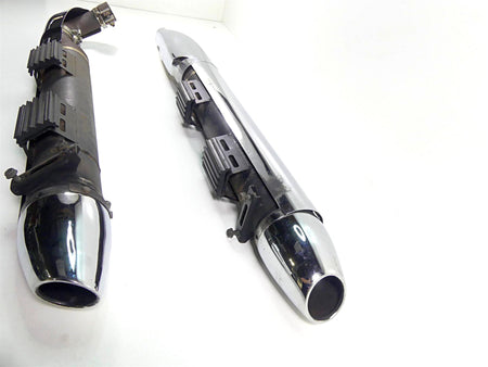 2011 Victory Cross Country Exhaust Muffler Silencer Pipe READ 1261978 1261975 {{ shop.shopifyCountryName }} - Mototech271