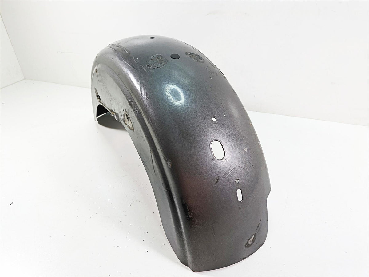 2009 Harley FXDC Dyna Super Glide Custom Rear Fender Pewter Pearl 59634-06A {{ shop.shopifyCountryName }} - Mototech271
