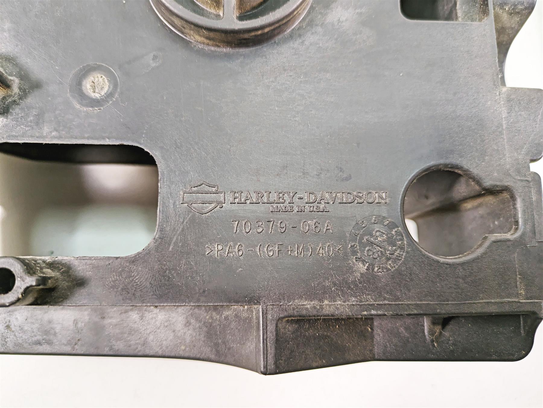2009 Harley FXDF Dyna Fat Bob Battery Tray Stay Holder & Cover 70379-06A {{ shop.shopifyCountryName }} - Mototech271