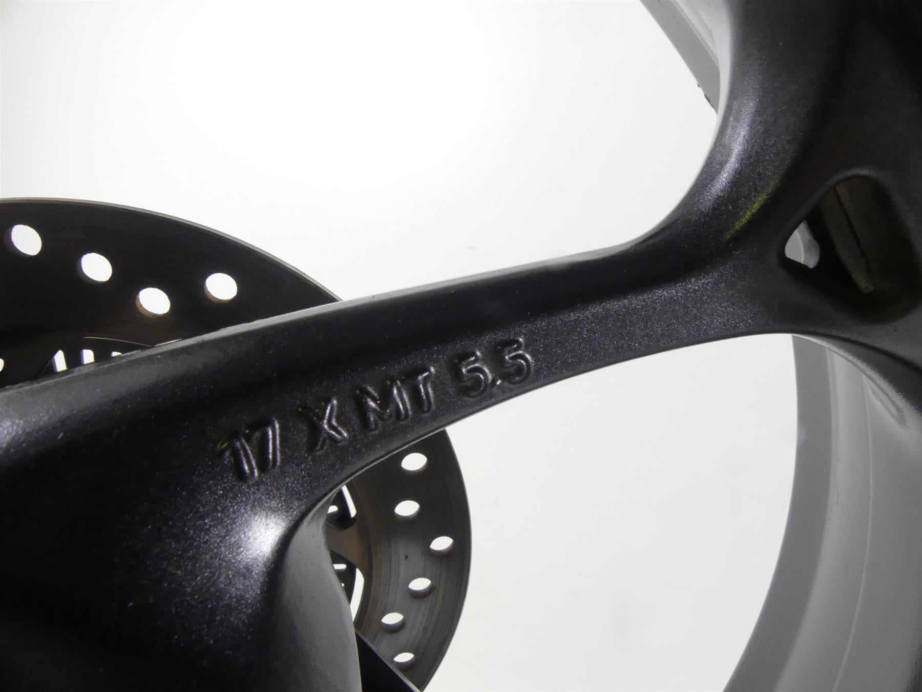 2019 Triumph Street Triple 765R Rear Wheel Rim 17x5.5 - Read T2010928 {{ shop.shopifyCountryName }} - Mototech271