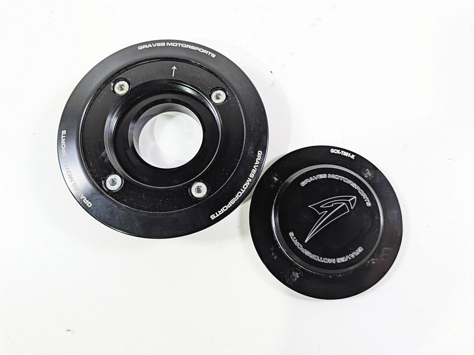 2022 Kawasaki ZX10R ZX1000 Ninja Keyless Gas Cap Graves Motorsports GCK-L001-K {{ shop.shopifyCountryName }} - Mototech271