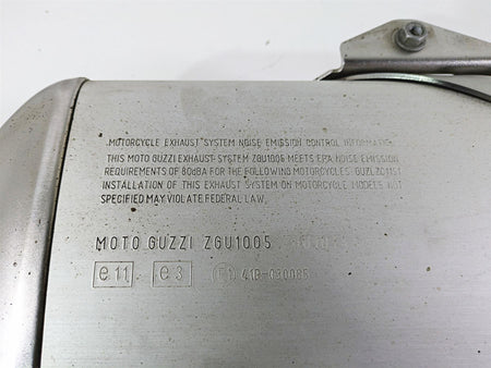 2016 Moto Guzzi Stelvio 1200 8V NTX Exhaust Muffler Pipe Silencer 886307 {{ shop.shopifyCountryName }} - Mototech271