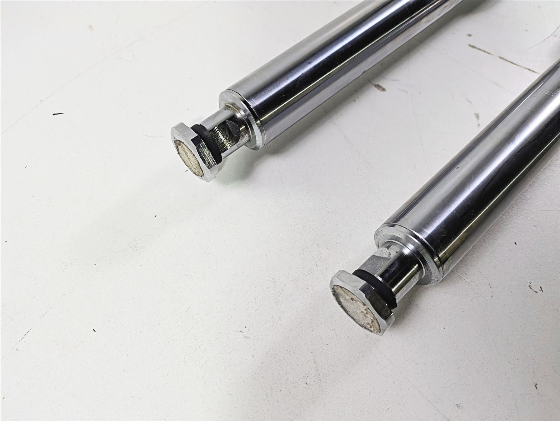 2008 Harley Touring FLHTP Electra Glide Straight Front Fork Set -Read 46502-06 {{ shop.shopifyCountryName }} - Mototech271