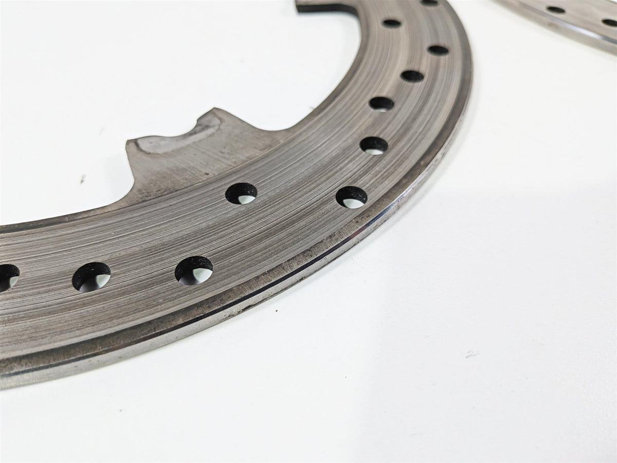 2014 Harley FXDL Dyna Low Rider Front Brake Disc Rotor Set 44553-06 {{ shop.shopifyCountryName }} - Mototech271