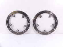 Load image into Gallery viewer, 2016 BMW R1200RS K54 Front Brake Disc Rotor Set 34118526575 | Mototech271

