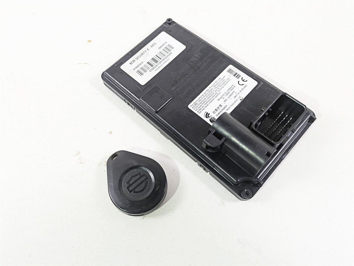 2021 Harley Touring FLTRX Road Glide Bcm Security X-Axis Module + Fob 41000341F {{ shop.shopifyCountryName }} - Mototech271