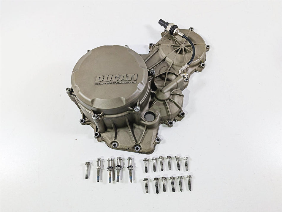 2017 Ducati Panigale 1299 Right Engine Clutch Cover 24331411A 24311411A-Mototech271