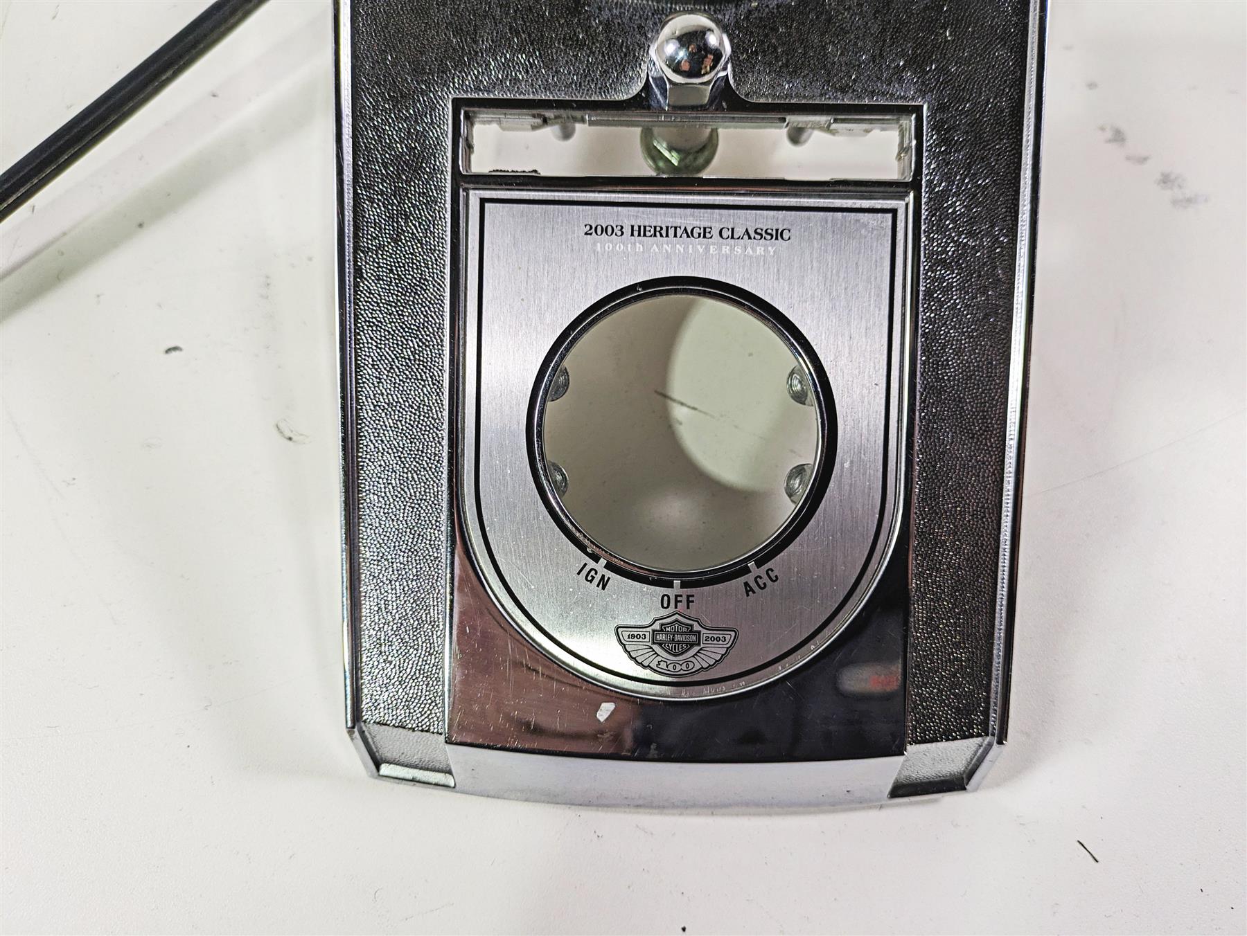 2003 Harley FLSTC Softail Heritage 100th Fuel Tank Panel Cover 71273-00A {{ shop.shopifyCountryName }} - Mototech271