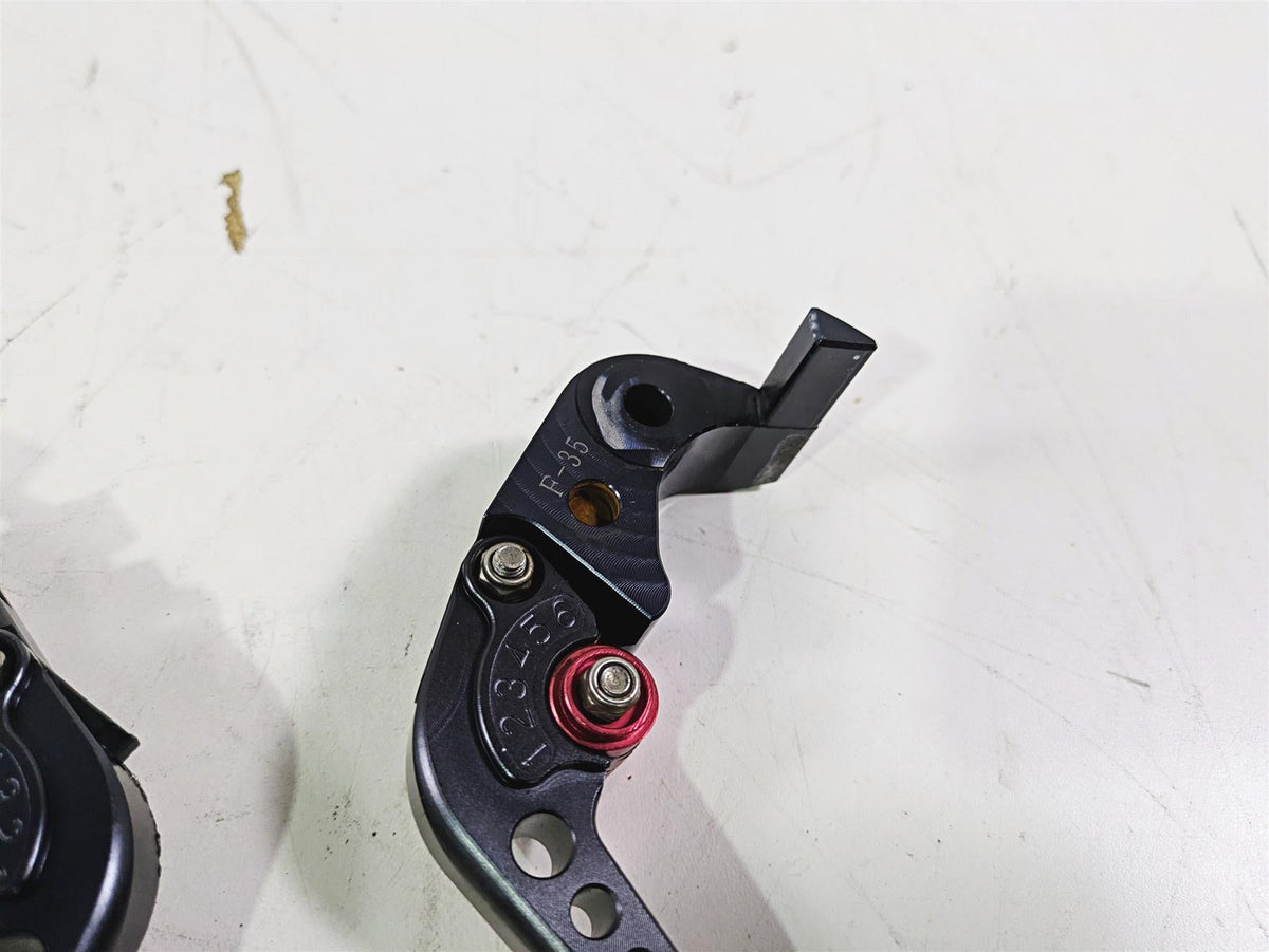 2008 Suzuki GSXR600 Clutch Perch & Both Aftermarket Adjustable Short Levers {{ shop.shopifyCountryName }} - Mototech271