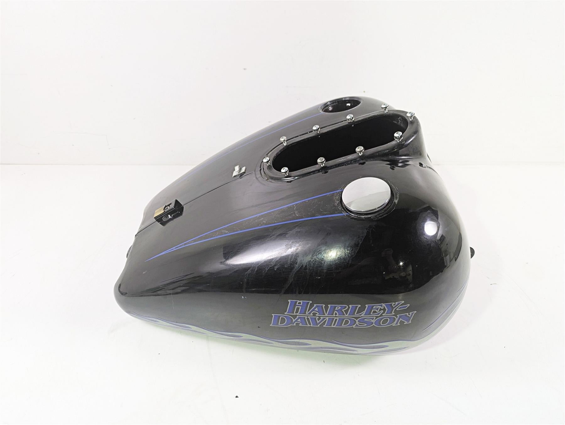 2007 Harley Touring FLHRSE CVO Road King Fuel Gas Petrol Tank - Read 61387-07