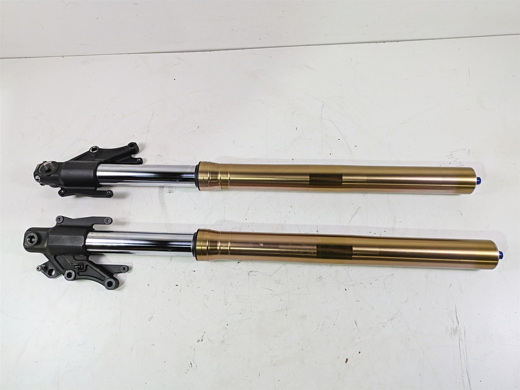 2013 Triumph Tiger 1215 Explorer Straight Front Fork Leg Set - Read T2041510 {{ shop.shopifyCountryName }} - Mototech271