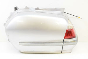 2005 Honda Goldwing GL1800  Left Silver Saddlebag With Light   81411-MCA-