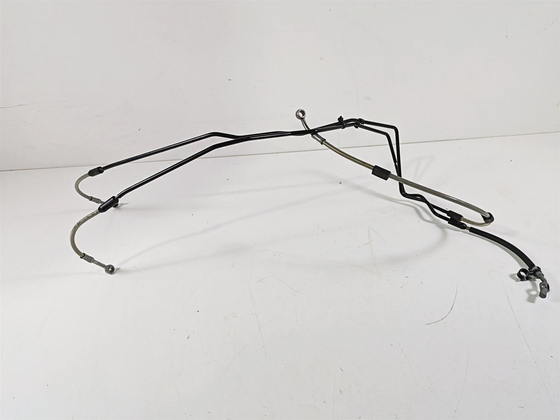 2014 BMW R nine T R9T K21 Rear Abs Brake Line Hose Set 34328533906 34328533936