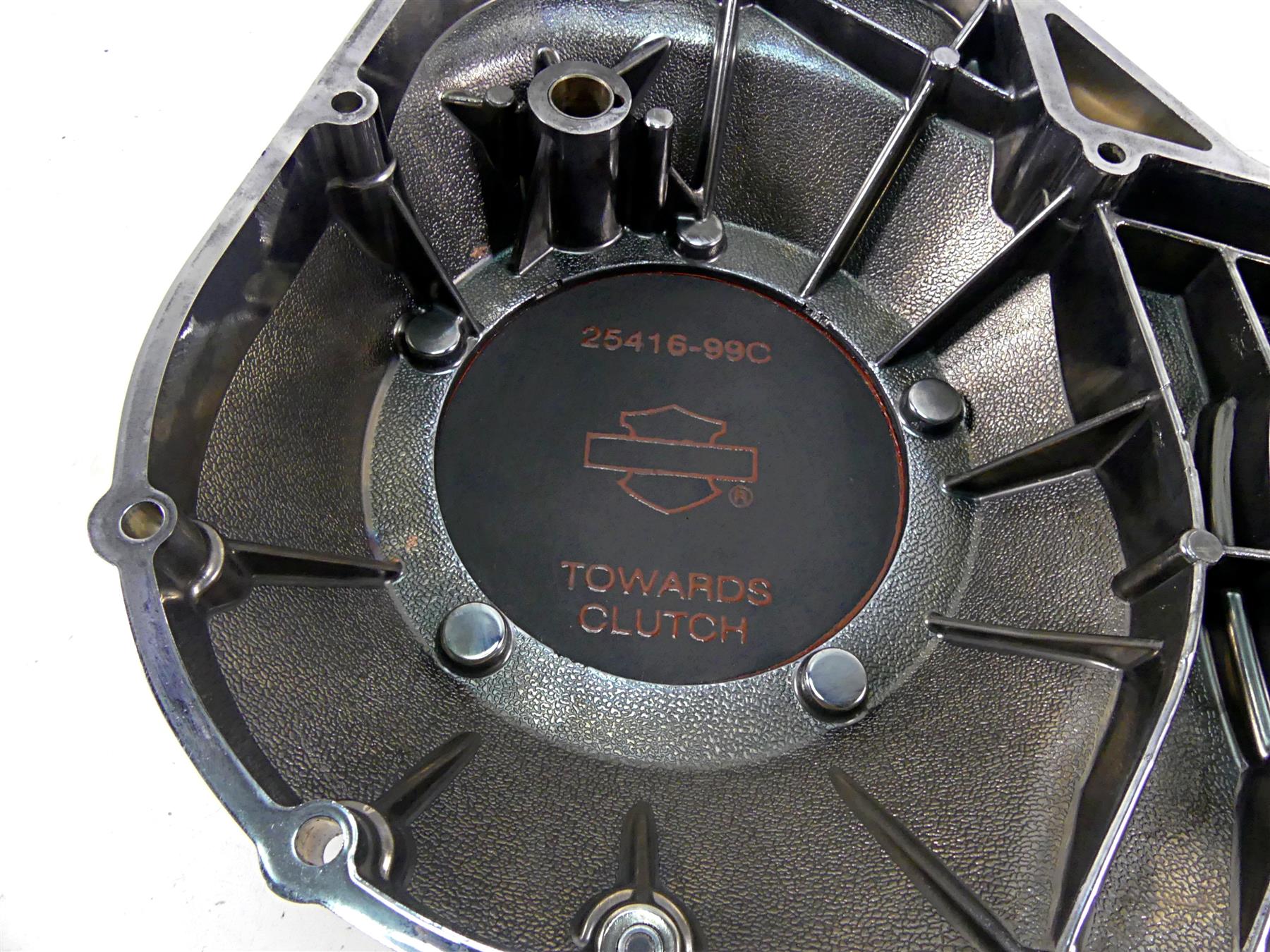 2006 Harley Touring FLHTCU SE E-Glide Outer Primary Drive Clutch Cover 60685-04A {{ shop.shopifyCountryName }} - Mototech271