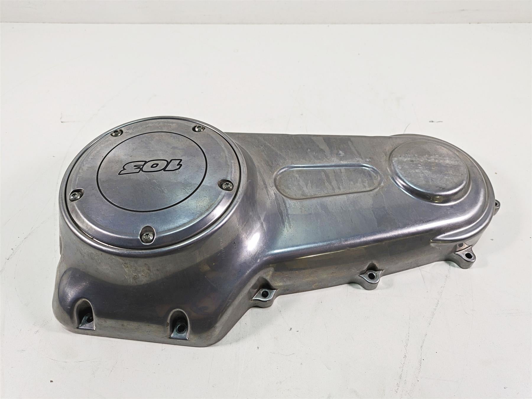 2012 Harley FLD Dyna Switchback Outer Primary Drive Clutch Cover 60784-06 {{ shop.shopifyCountryName }} - Mototech271